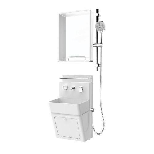 대림바스 DL-MS8100(슬라이드바) 멀티 세면대세트 샤워수전 샤워기